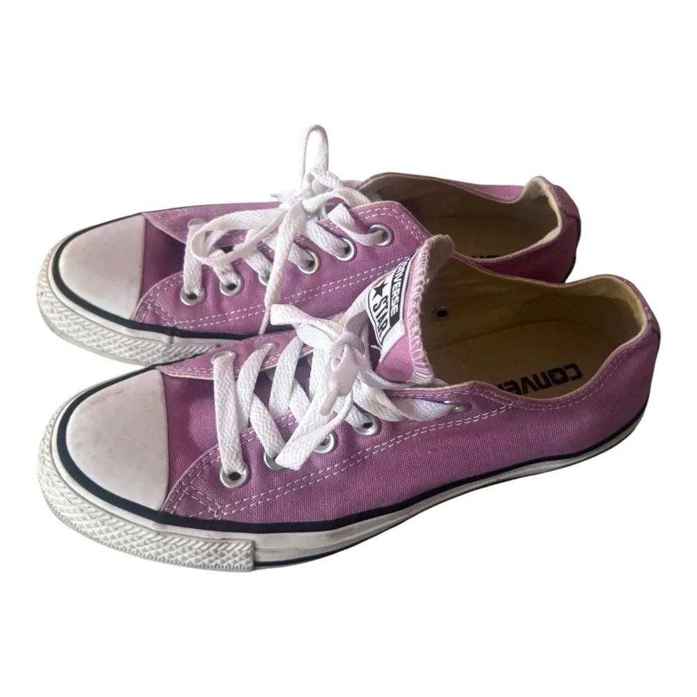 Converse Chuck Taylor Soft Lilac Low Top Sneakers Womens Size 7 Mens 5